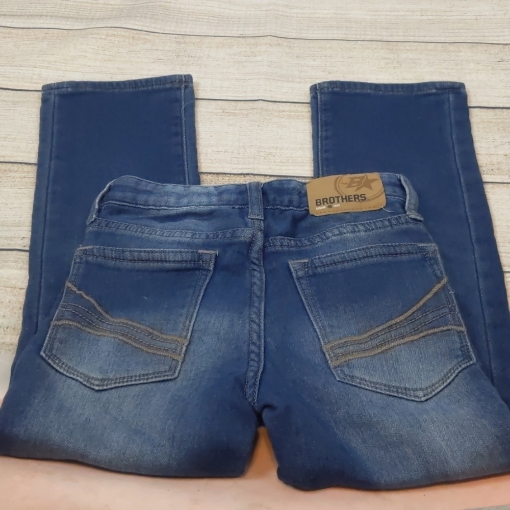 Brothers - jeans straight slim jeans size 7 - Picture 3 of 3